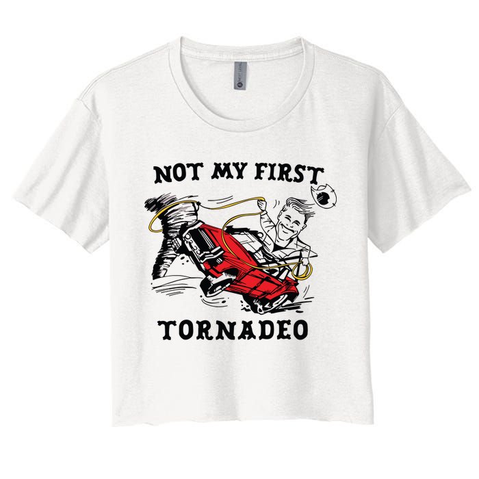Not My First Tornadeo Not My First Tornado Crop Top