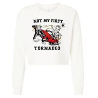 Not My First Tornadeo Not My First Tornado Cropped Pullover Crew