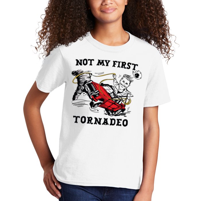 Not My First Tornadeo Not My First Tornado Kids T-Shirt