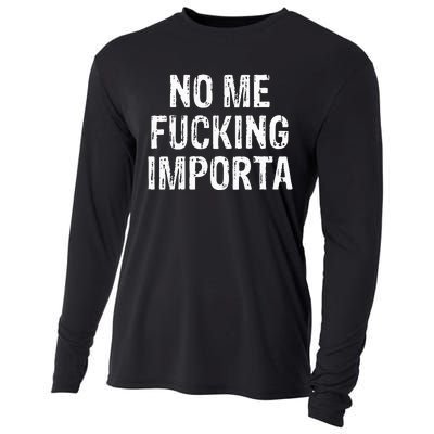 No Me Fucking Importa Cooling Performance Long Sleeve Crew