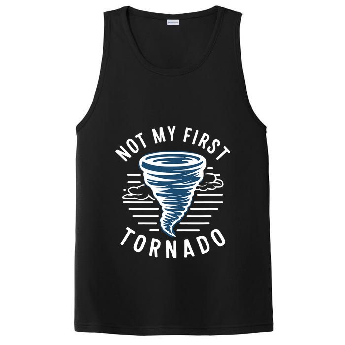 Not My First Tornado While Storm Twister Hurricane Weather PosiCharge Competitor Tank