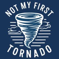 Not My First Tornado While Storm Twister Hurricane Weather Infant Baby Jersey Bodysuit