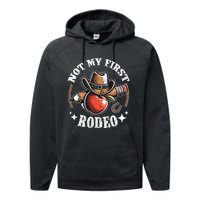 Not My First Rodeo Back To School Teacher Performance Fleece Hoodie