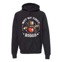 Not My First Rodeo Back To School Teacher Premium Hoodie