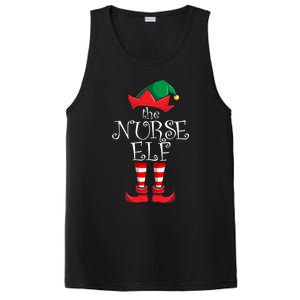 Nurse Matching Family Christmas Party Pajama Nurse Funny Gift PosiCharge Competitor Tank