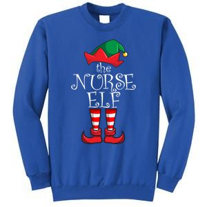 Nurse Matching Family Christmas Party Pajama Nurse Funny Gift Sweatshirt