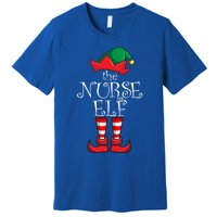 Nurse Matching Family Christmas Party Pajama Nurse Funny Gift Premium T-Shirt