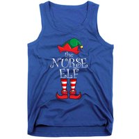 Nurse Matching Family Christmas Party Pajama Nurse Funny Gift Tank Top