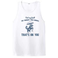 Not My Fault You Thought I Was Normal Retro 90s PosiCharge Competitor Tank