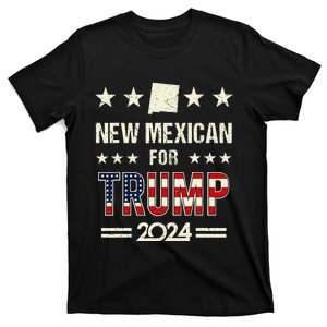 New Mexican For Trump 2024 Patriotic Republicans Campaign T-Shirt