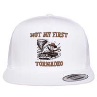 Not My First Tornado Flat Bill Trucker Hat