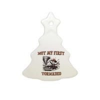 Not My First Tornado Ceramic Tree Ornament