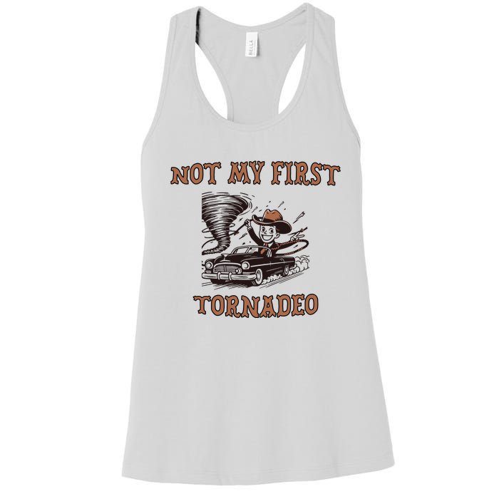 Not My First Tornado Women's Racerback Tank