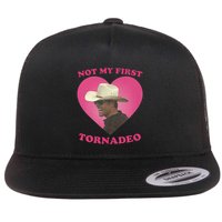 Not My First Tornadeo Not My First Tornado Flat Bill Trucker Hat