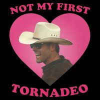 Not My First Tornadeo Not My First Tornado Flat Bill Trucker Hat