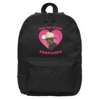 Not My First Tornadeo Not My First Tornado 16 in Basic Backpack
