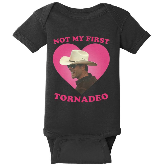Not My First Tornadeo Not My First Tornado Baby Bodysuit