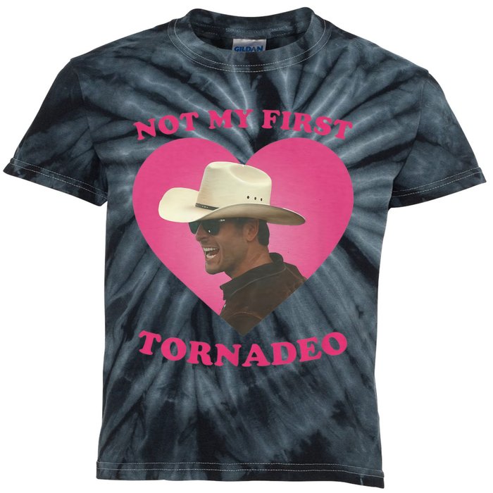 Not My First Tornadeo Not My First Tornado Kids Tie-Dye T-Shirt