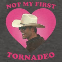 Not My First Tornadeo Not My First Tornado Vector Backpack