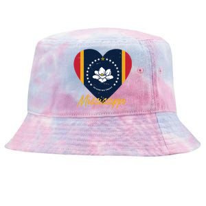 New Mississippi Flag In God We Trust Magnolia 2020 Ms Gift Tie-Dyed Bucket Hat