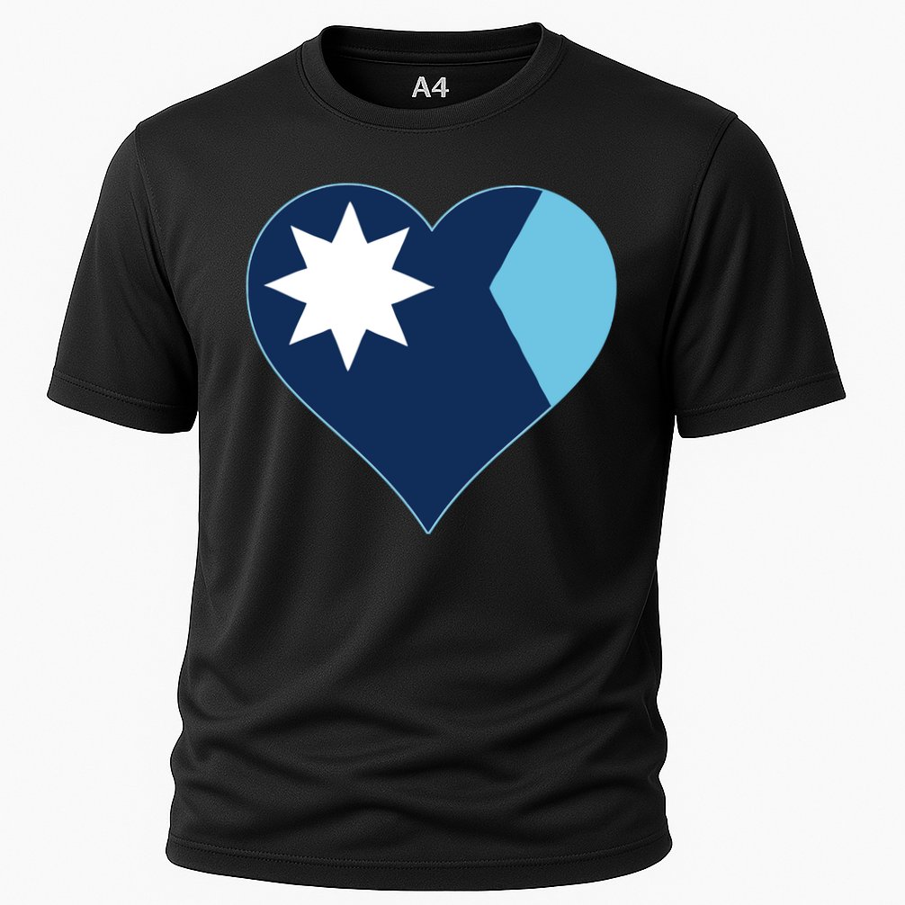New Minnesota Flag Cooling Performance Crew T-Shirt