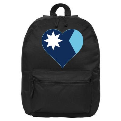 New Minnesota Flag 16 in Basic Backpack
