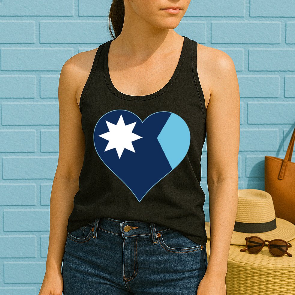 New Minnesota Flag Womens Tank Top