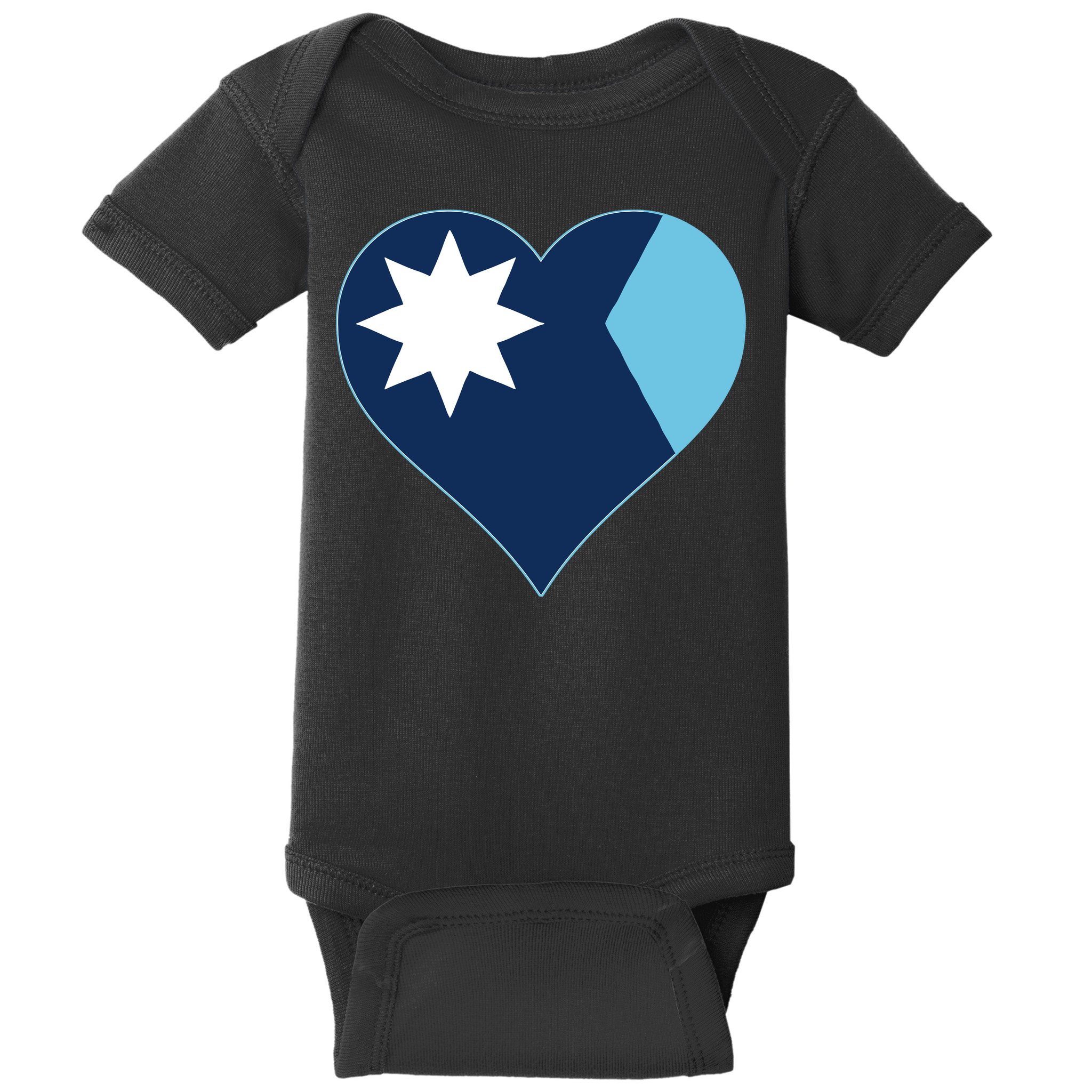 New Minnesota Flag Baby Bodysuit