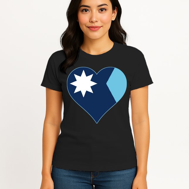 New Minnesota Flag Womens T-Shirt
