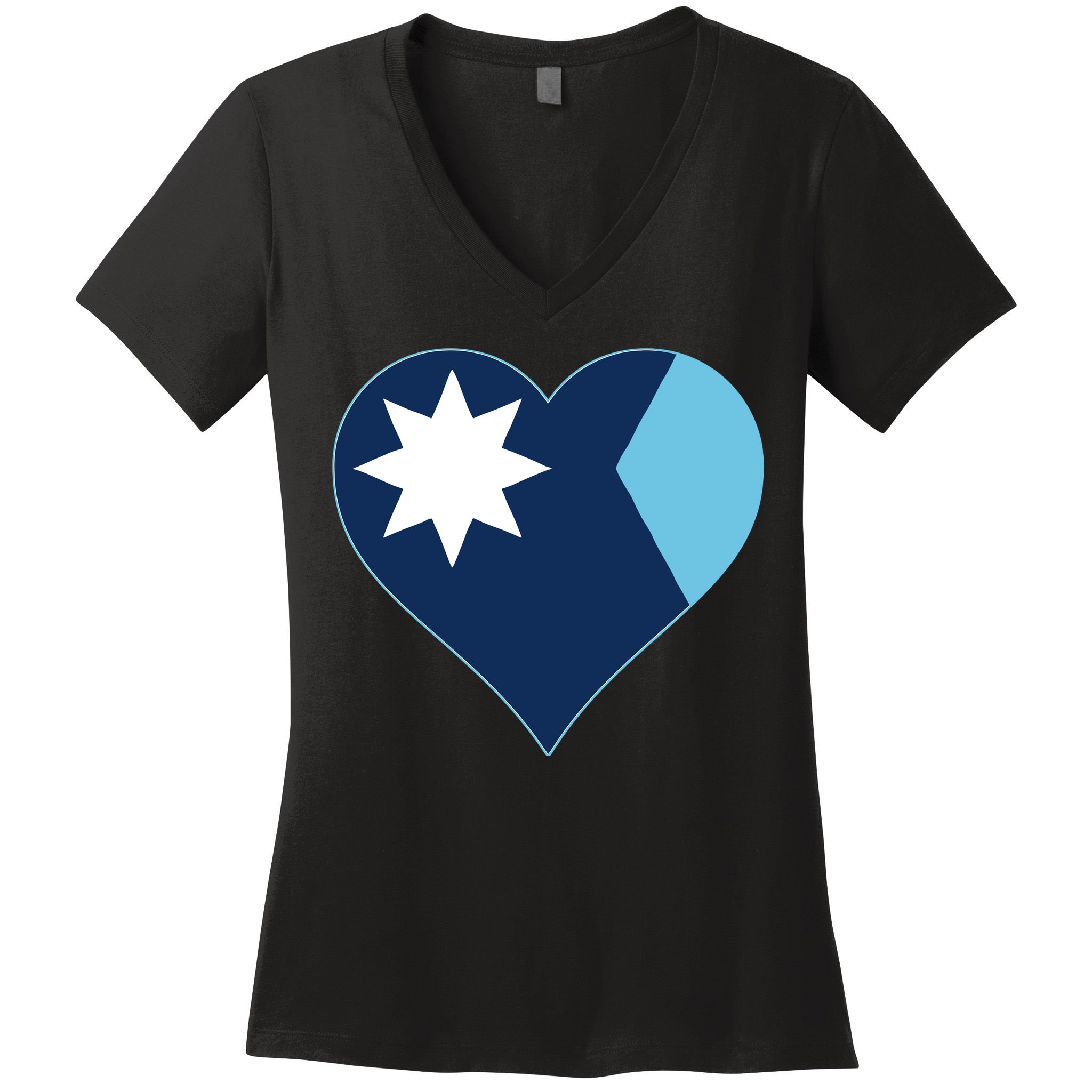 New Minnesota Flag Women's V-Neck T-Shirt