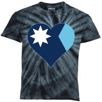 New Minnesota Flag Kids Tie-Dye T-Shirt