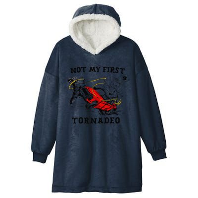 Not My First Tornadeo Not My First Tornado Hooded Wearable Blanket