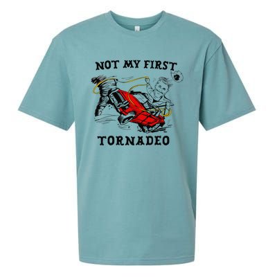 Not My First Tornadeo Not My First Tornado Sueded Cloud Jersey T-Shirt