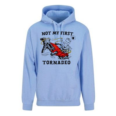 Not My First Tornadeo Not My First Tornado Unisex Surf Hoodie