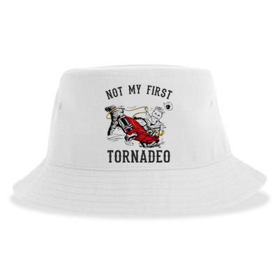 Not My First Tornado Not My First Tornadeo Rodeo Sustainable Bucket Hat