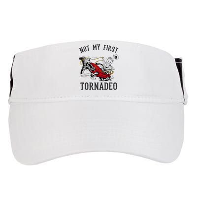 Not My First Tornado Not My First Tornadeo Rodeo Adult Drive Performance Visor