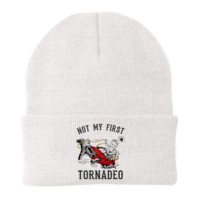 Not My First Tornado Not My First Tornadeo Rodeo Knit Cap Winter Beanie