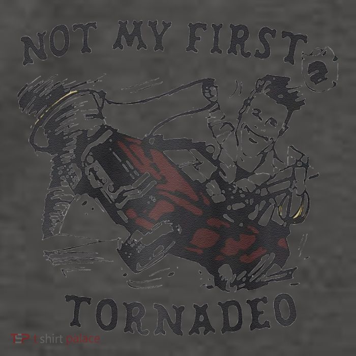 Not My First Tornado Raglan Vector Backpack