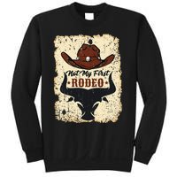 Not My First Rodeo Vintage Rodeo Western Country Cowboy Sweatshirt