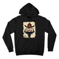 Not My First Rodeo Vintage Rodeo Western Country Cowboy Tall Hoodie