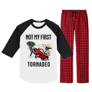 Not My First Tornadeo Not My First Tornado Raglan Sleeve Pajama Set