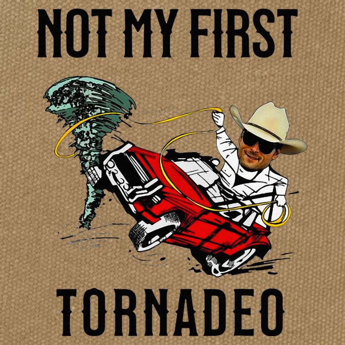 Not My First Tornadeo Not My First Tornado Cotton Canvas Backpack