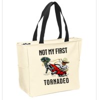 Not My First Tornadeo Not My First Tornado Zip Tote Bag