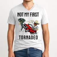 Not My First Tornadeo Not My First Tornado V-Neck T-Shirt