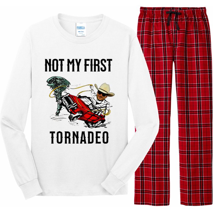 Not My First Tornadeo Not My First Tornado Long Sleeve Pajama Set