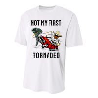 Not My First Tornadeo Not My First Tornado Performance Sprint T-Shirt