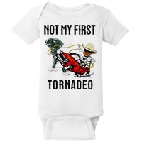 Not My First Tornadeo Not My First Tornado Baby Bodysuit