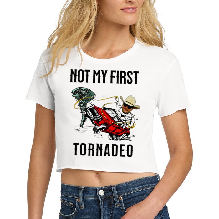 Not My First Tornadeo Not My First Tornado Crop Top