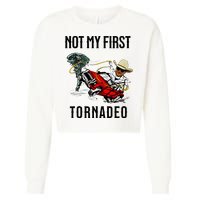 Not My First Tornadeo Not My First Tornado Cropped Pullover Crew