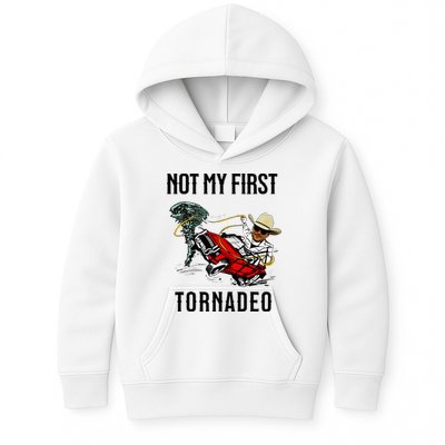 Not My First Tornadeo Not My First Tornado Kids Hoodie